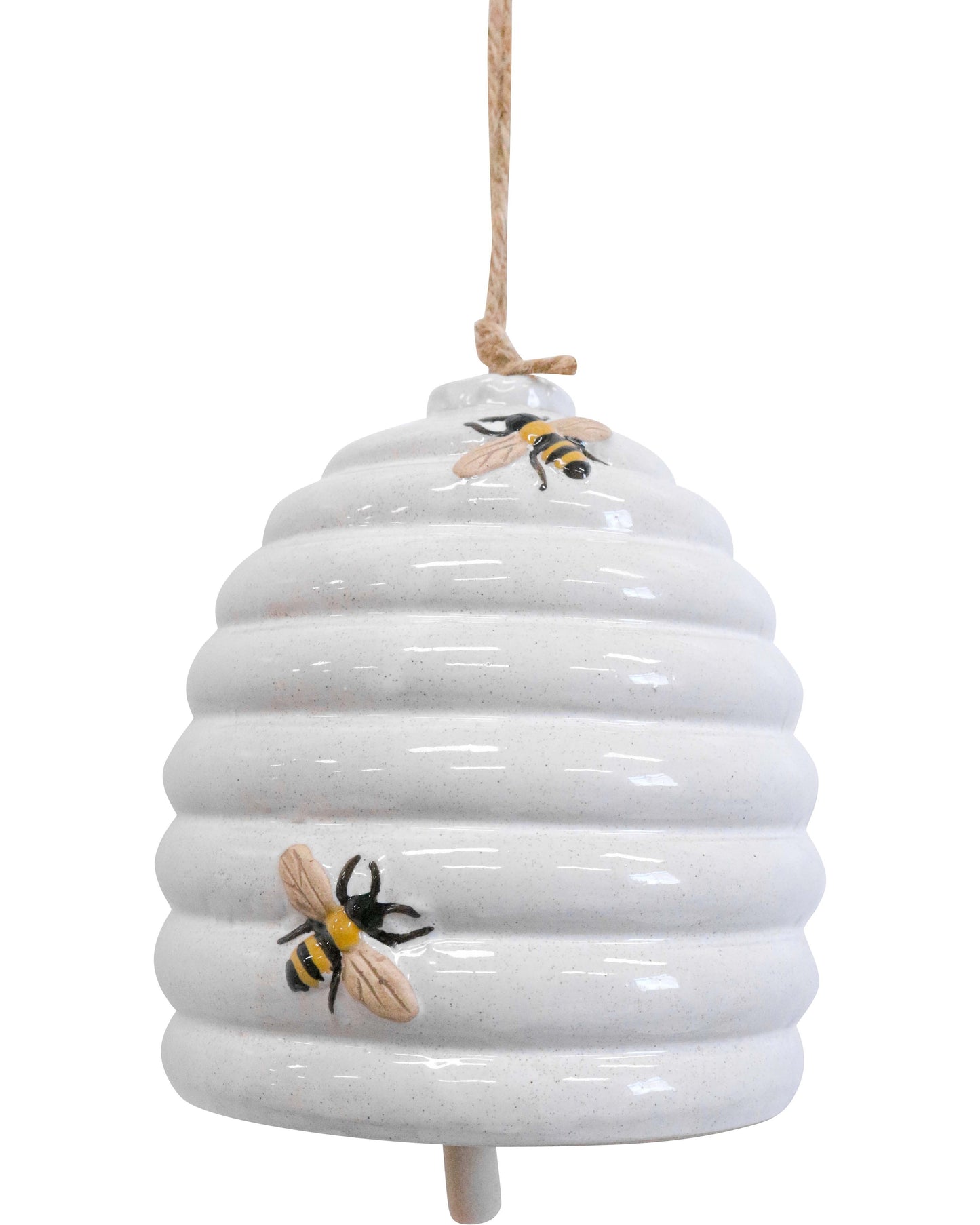 Bee Chime Rustic White