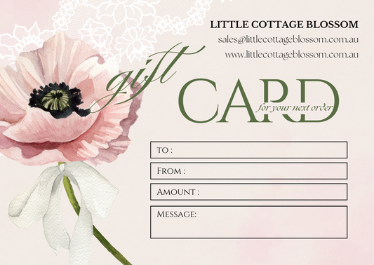 A Little Cottage Blossom Gift Card